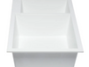 ALFI brand AB3319UM-W White 34 Double Bowl Undermount