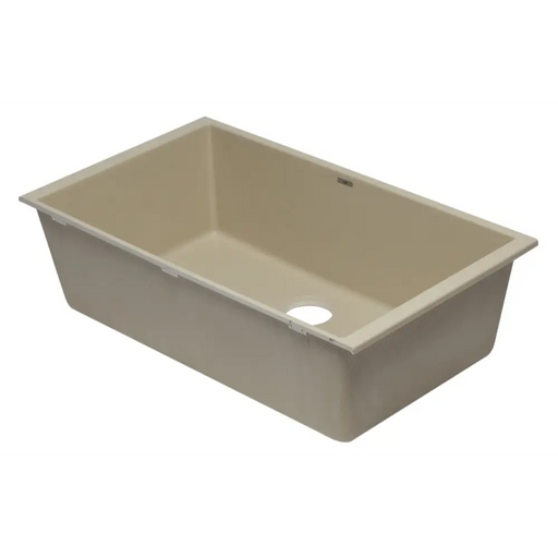 ALFI brand AB3322UM-B Biscuit 33 Single Bowl Undermount 