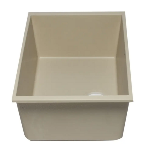 ALFI brand AB3322UM-B Biscuit 33 Single Bowl Undermount 