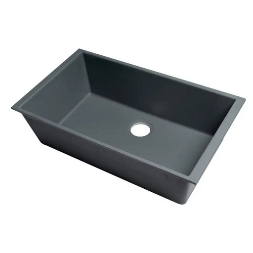 ALFI brand AB3322UM-T Titanium 33 Single Bowl Undermount