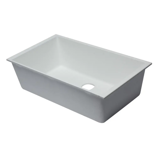 ALFI brand AB3322UM-W White 33 Single Bowl Undermount