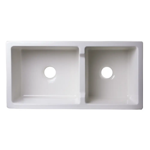 ALFI brand AB3618ARCH-B 36 Biscuit Arched Apron Thick Wall 