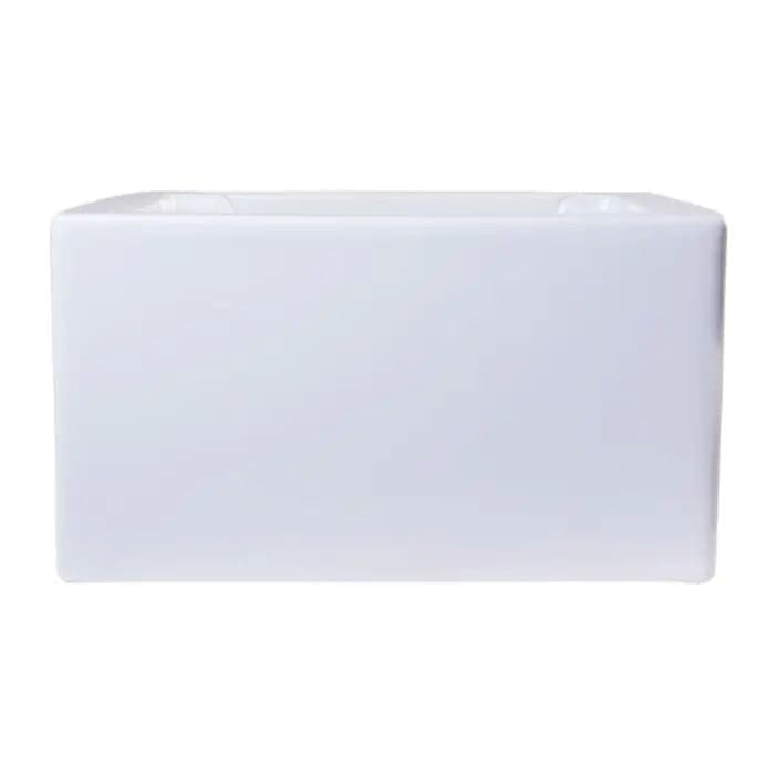 ALFI brand AB3618DB-W 36 White Smooth Apron Thick Wall