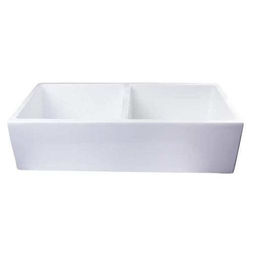 ALFI brand AB3918DB-W 39 White Smooth Apron Thick Wall