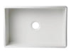 ALFI brand AB511-W White 30 Decorative Lip Apron Single Bowl