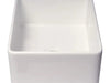 ALFI brand ABF2418 24 White Thin Wall Single Bowl Smooth 