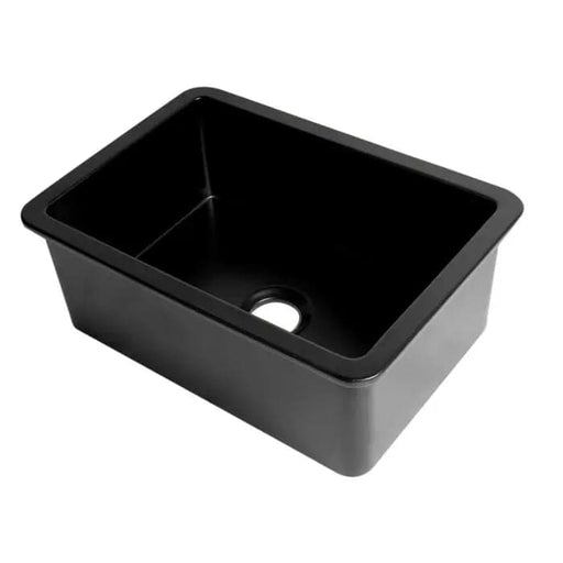ALFI brand ABF2718UD-BM Black Matte 27 x 18 Fireclay 