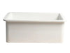 ALFI brand ABF2718UD-W White 27 x 18 Fireclay Undermount / 