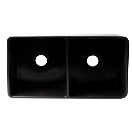 ALFI brand ABF3318D-BM Black Matte Smooth Apron 33 x 18