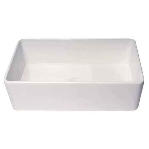 ALFI brand ABF3318S 33 White Thin Wall Single Bowl Smooth 