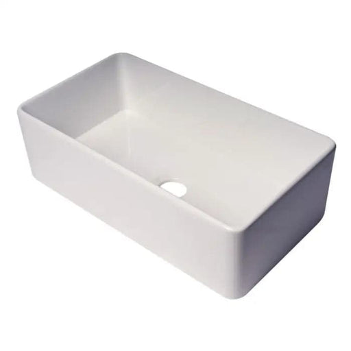 ALFI brand ABF3318S 33 White Thin Wall Single Bowl Smooth 