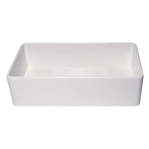 ALFI brand ABF3618 36 White Thin Wall Single Bowl Smooth