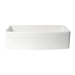 ALFI Brand ABFC3620S-W White Smooth Curved Apron 36 x 20 