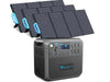 BLUETTI AC200P + 3*PV120 | Solar Generator Kit - Portable 