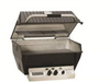 Broilmaster Deluxe H3X NG Gas Grill Package w/Black 