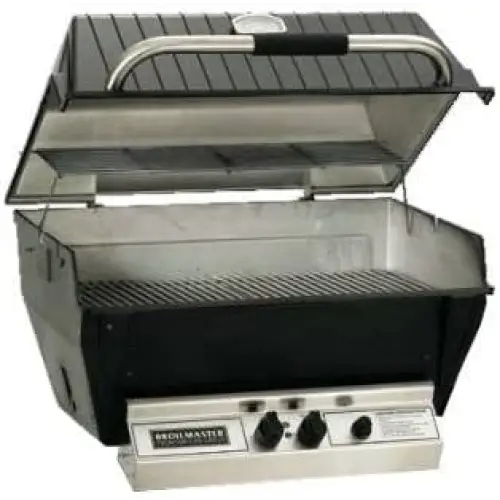 Broilmaster Deluxe LP Gas Grill Head w/Charmaster Briquets -