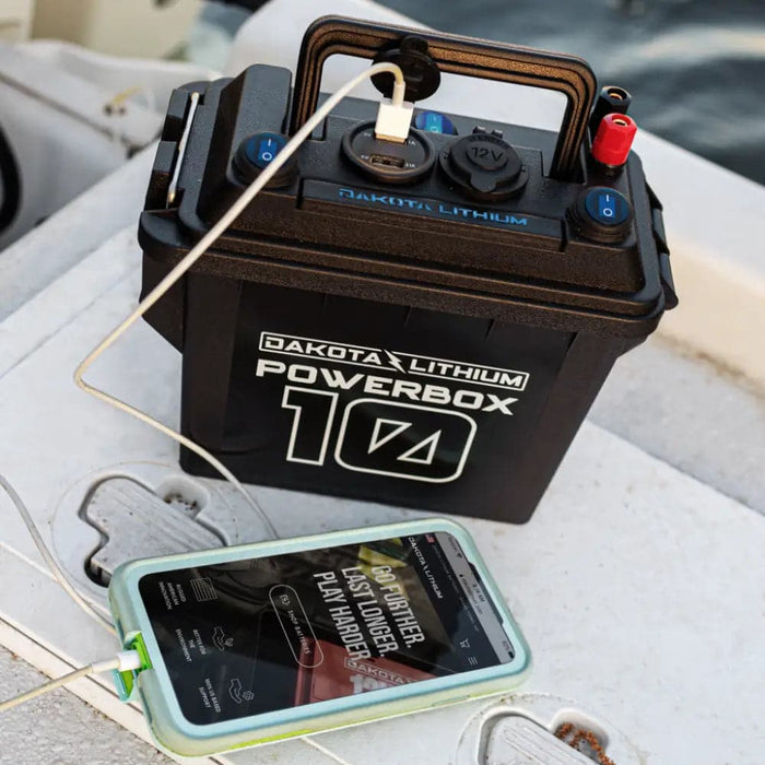 POWERBOX 10 12V 10AH BATTERY INCLUDED - Lithium Batteries