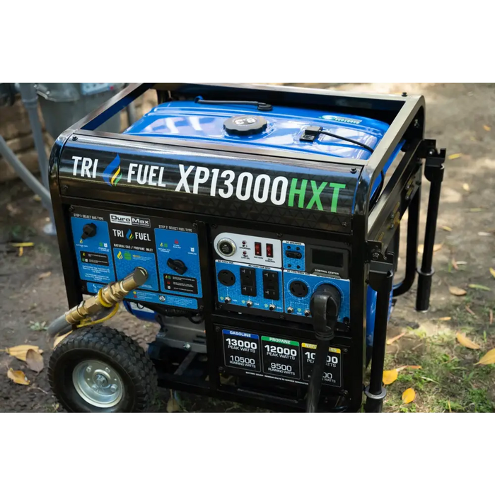 DuroMax XP13000HXT 13,000 Watt Tri Fuel Portable HXT