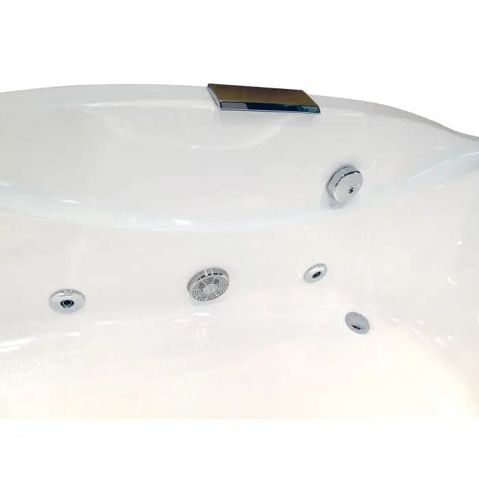 EAGO AM189ETL-L 6 ft Right Drain Acrylic White Whirlpool