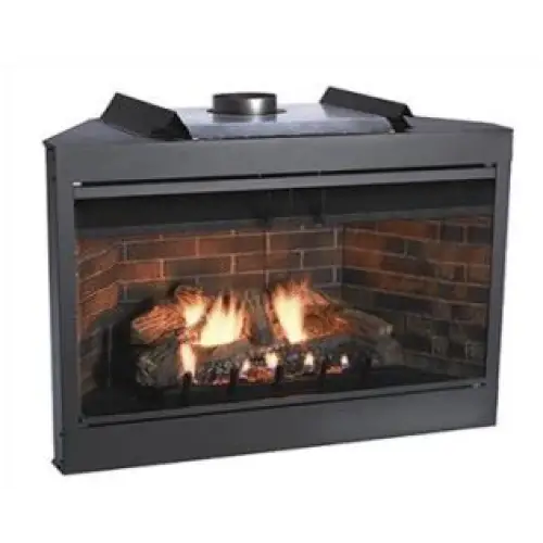 WMH Keystone Louvered Face B-Vent Fireplace Premium 42 with 