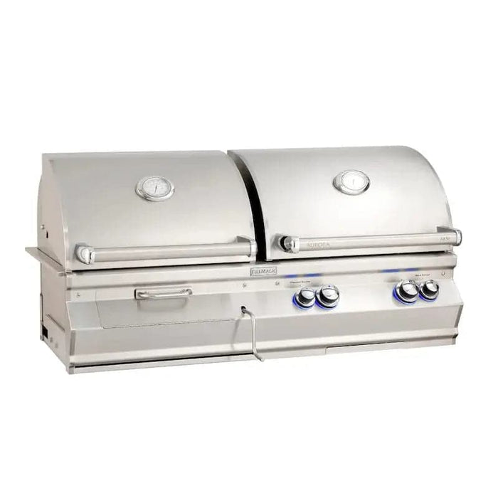 FM A830i Aurora Gas / Charcoal Combo Built-In Grill with 