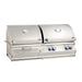 FM A830i Aurora Gas / Charcoal Combo Built-In Grill with 