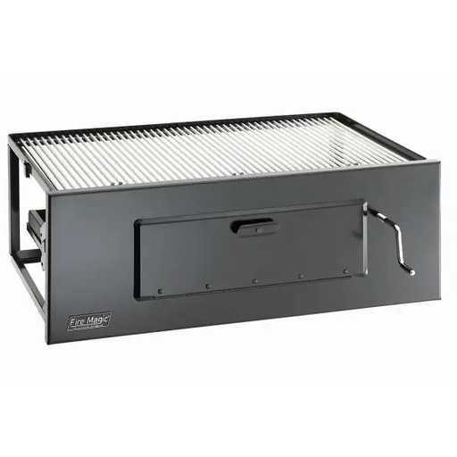 FM Legacy 24 Charcoal Lift-A-Fire Built-In Grill - Grill