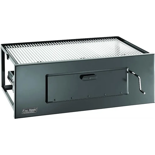 FM Legacy 32 Charcoal Lift-A-Fire Built-In Grill - Grill