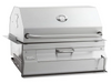 FM Legacy Charcoal 30 Stainless Steel Built-In Grill - 