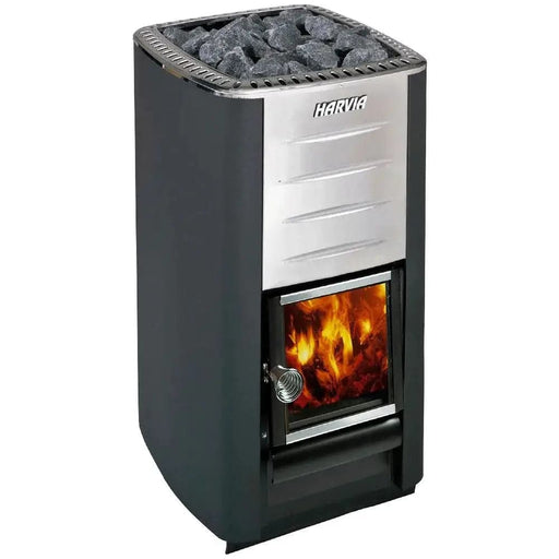 Harvia M3 Wood Burning Heater with Rocks - Health & Wellness