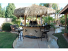 Tahiti Outdoor Kitchen with 10 foot Palapa and Built In BBQ 