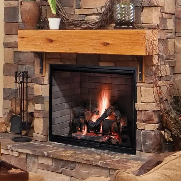 Majestic 36 Biltmore Radiant Wood Burning Fireplace - Hearth