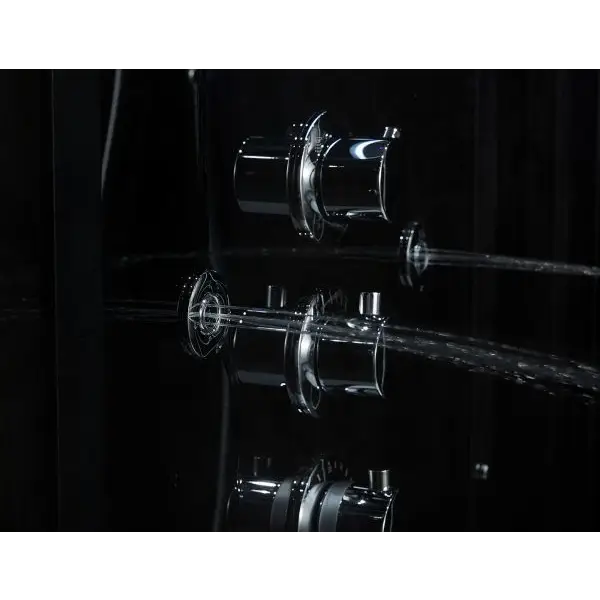 Black Platinum Anzio Steam Shower - Right Position -