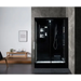 Black Platinum Anzio Steam Shower - Right Position -