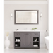 Odyssey 48 Maple Grey Bathroom Vanity with Matte White VIVA 