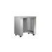 Outdoor Kitchen Refrigerator Cabinet in Stainless Steel -