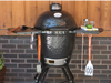 All-In-One Ceramic Kamado Round Grill with Stand - Grill