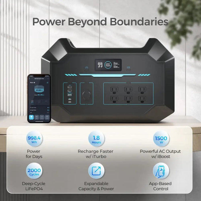 PHOENIX 1000 Portable Power Station - Portable Power