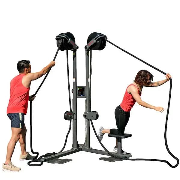 RopeFlex RX2500D Dual Upright Rope Trainer - Fitness 