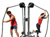 RopeFlex RX2500D Dual Upright Rope Trainer - Fitness 