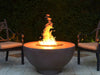 Sienna Concrete Fire Pit - Match Lit - Outdoor Upgrades