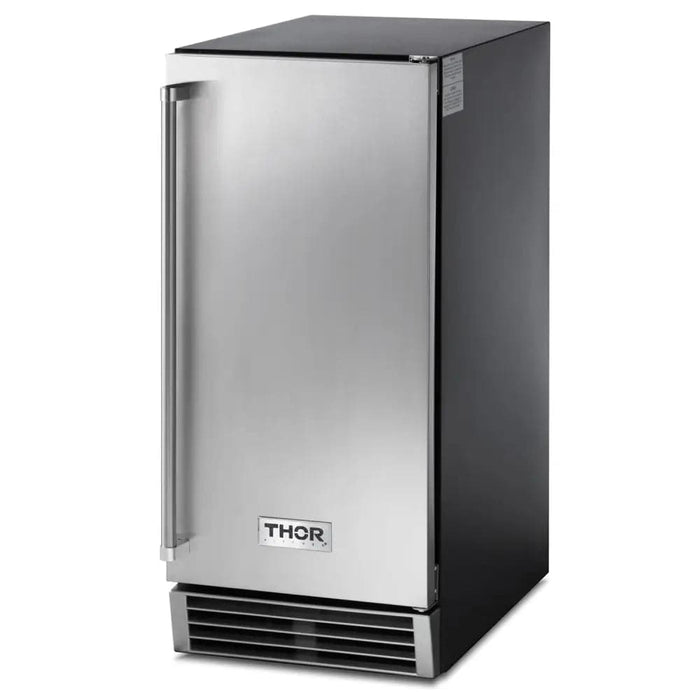 15 Inch Built-In Ice Maker in Stainless Steel - Kitchen