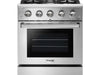 30 Inch Professional Gas Range in Stainless Steel - Natural