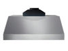 30 Inch Professional Range Hood 11 Inches Tall in Stainless