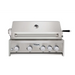 32 Inch 4-Burner Gas BBQ Grill with Rotisserie in Stainless