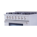 36 Inch Professional Liquid Propane Gas Range in Stainless