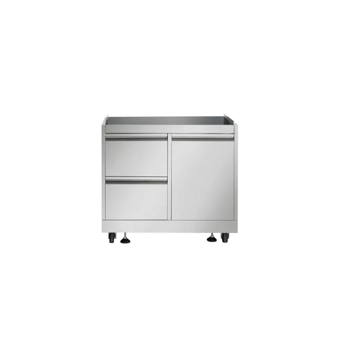 Outdoor Kitchen BBQ Grill Cabinet in Stainless Steel -