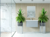 Vitri 30 Fossil Grey Bathroom Vanity with VIVA Stone Matte 