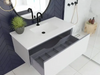 Vitri 42 Cloud White Bathroom Vanity with VIVA Stone Matte 
