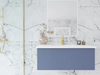 Vitri 42 Nautical Blue Bathroom Vanity with VIVA Stone Matte